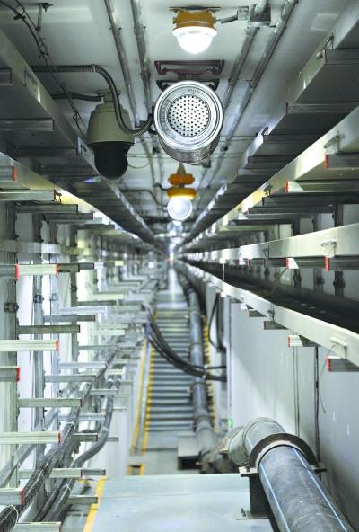 地下管道煤氣和溫度測量設備中傳感器應用的解決方案 武漢中央商務地下管道的綜合倉